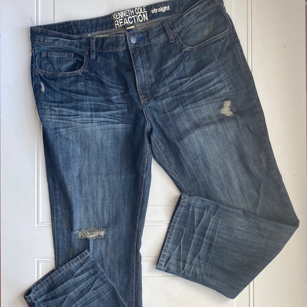 Kenneth Cole Reaction Men’s Straight Leg‎ Jean 38x30